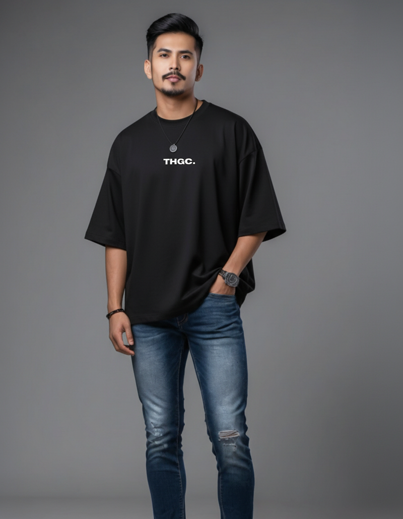 THGC Essentials Move Forward Oversized French Terry Mens T-shirt