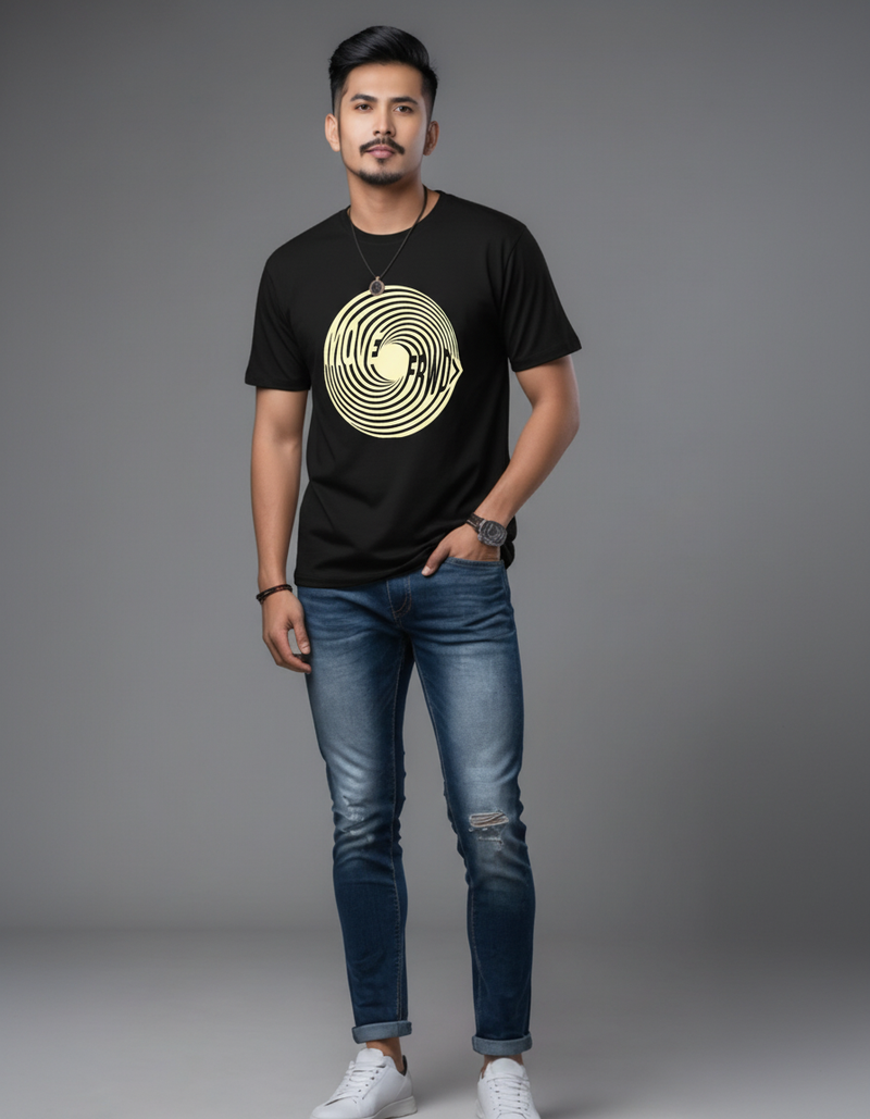 THGC Basics Move Forward Classic Crew Neck Mens Tshirt