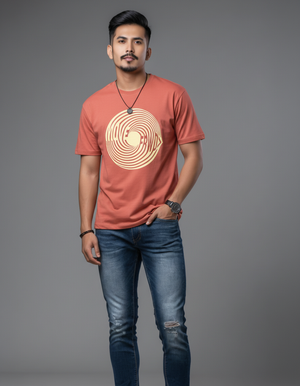 THGC Basics Move Forward Classic Crew Neck Mens Tshirt