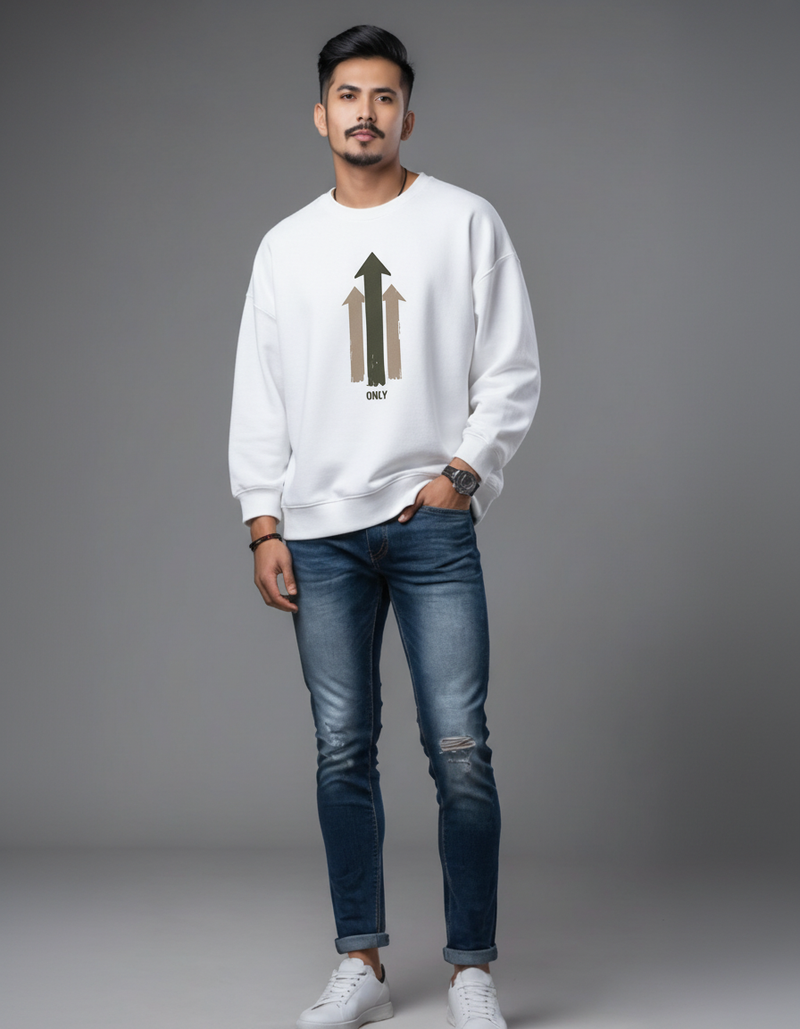 THGC Essentials – Only Up Oversized Mens Sweatshirt