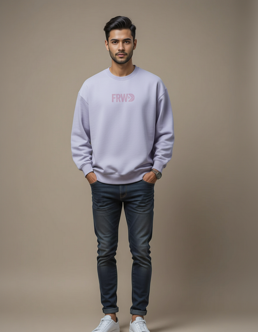 THGC Essentials – FRWD Light Edition Oversized Mens Sweatshirt