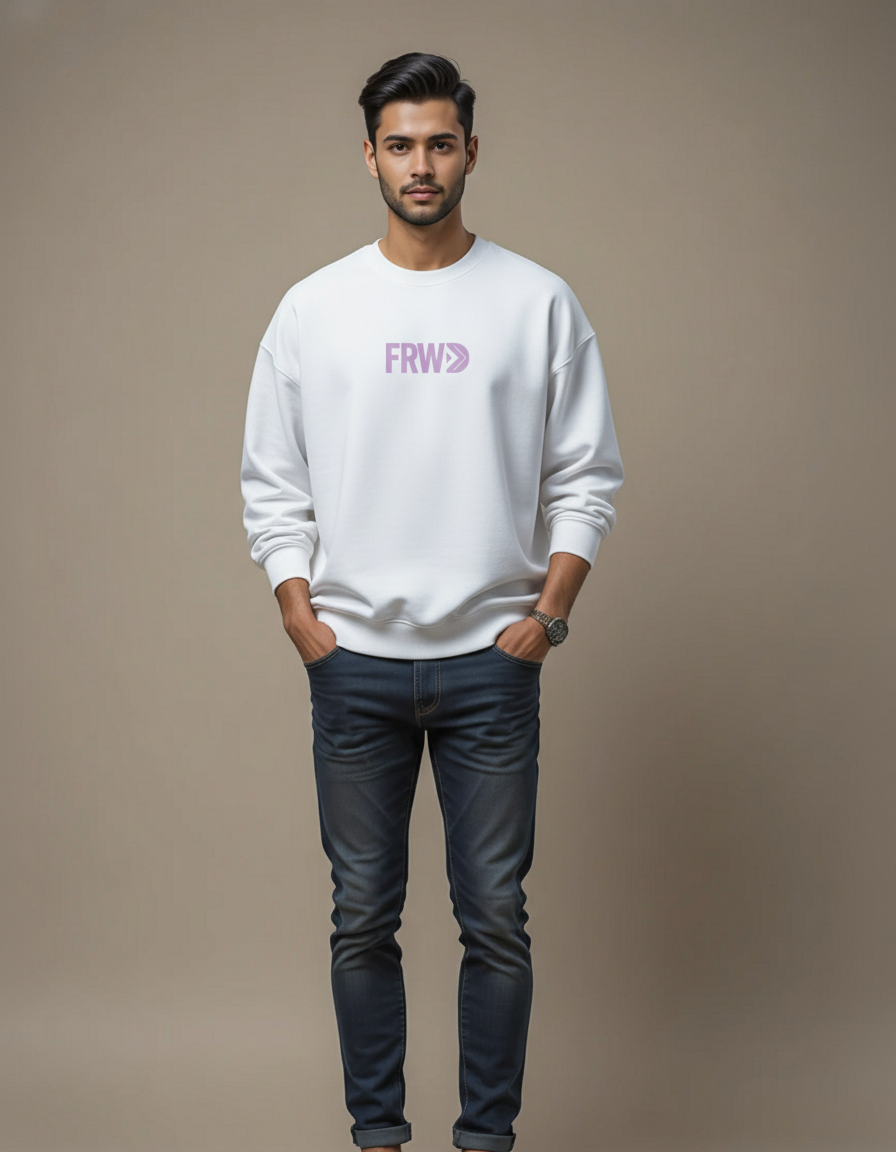 THGC Essentials – FRWD Light Edition Oversized Mens Sweatshirt
