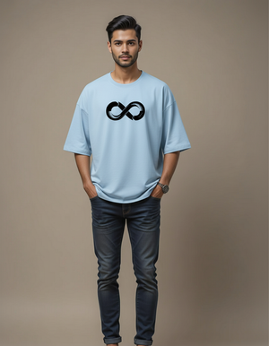 THGC Essentials Infinity Edition French Terry Oversized Mens T-Shirt