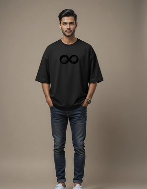 THGC Essentials Infinity Edition French Terry Oversized Mens T-Shirt