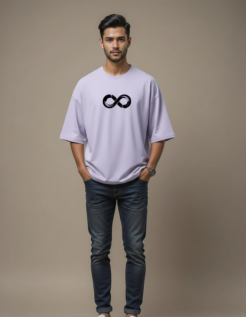 THGC Essentials Infinity Edition French Terry Oversized Mens T-Shirt