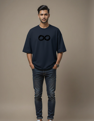 THGC Essentials Infinity Edition French Terry Oversized Mens T-Shirt