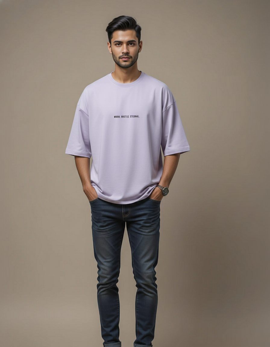 THGC Essentials “Khonshu” Light Edition Oversized French Terry Mens T-Shirt