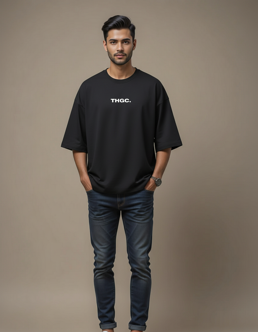 THGC Essentials Move Forward Oversized French Terry Mens T-shirt