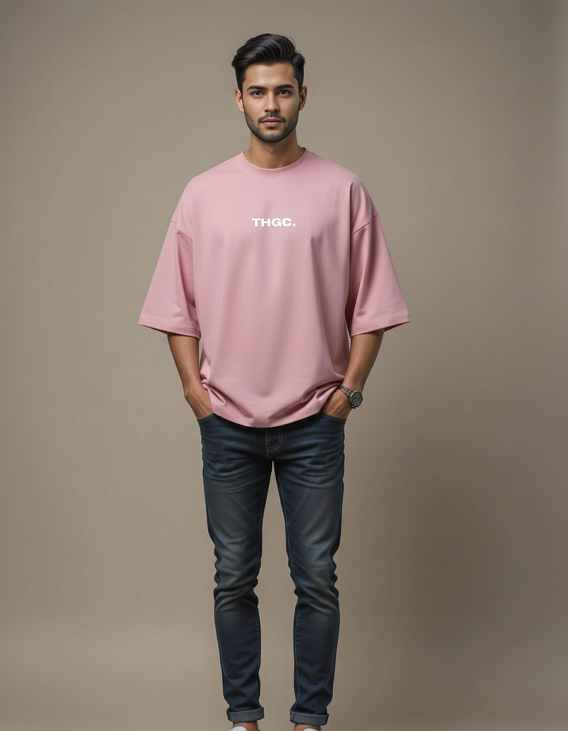 THGC Essentials Move Forward Oversized French Terry Mens T-shirt