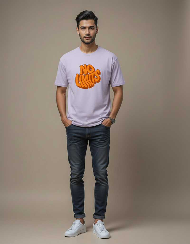 THGC Basics - No Limits Light Edition Crew Neck Mens Tshirt - alternate view