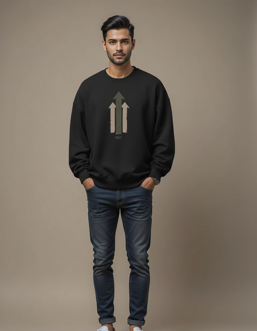 THGC Essentials – Only Up Oversized Mens Sweatshirt