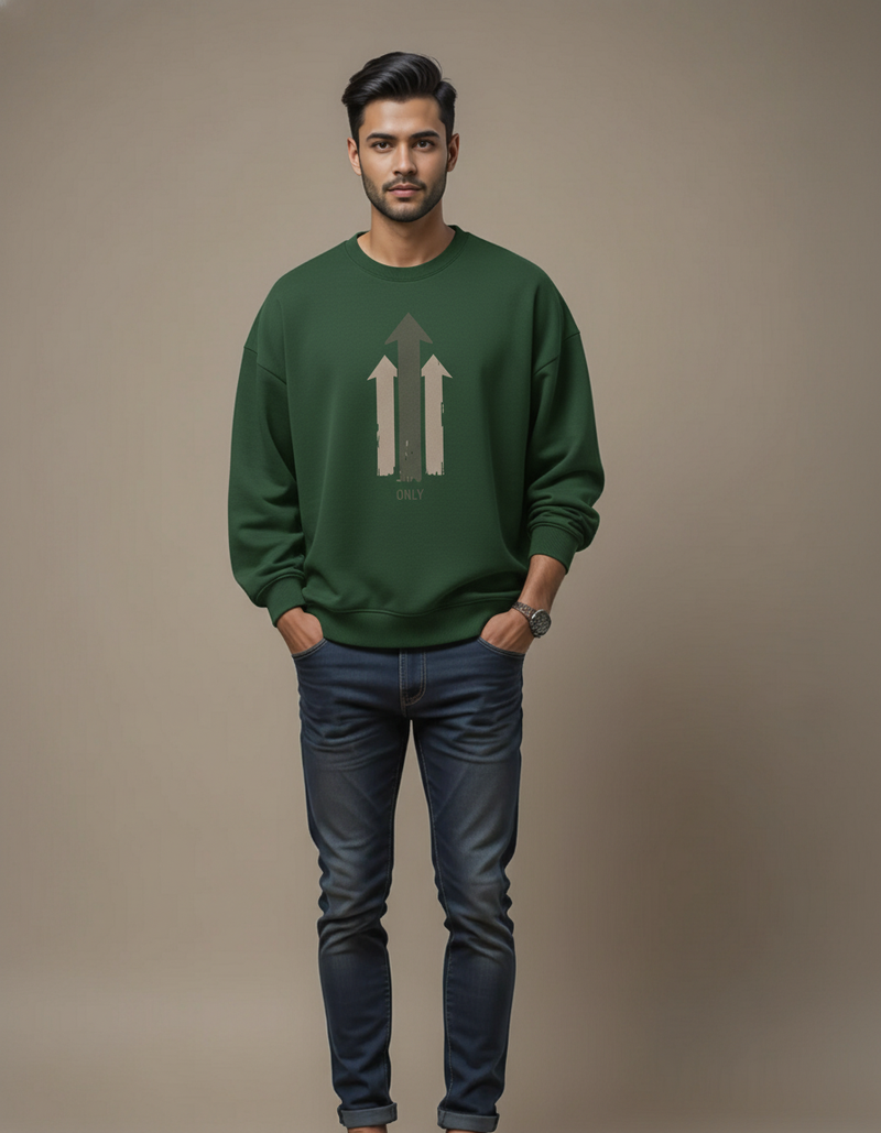 THGC Essentials – Only Up Oversized Mens Sweatshirt