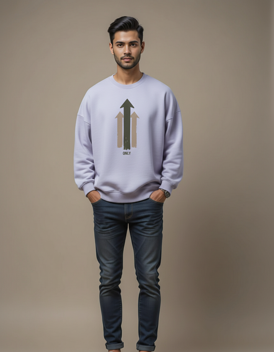 THGC Essentials – Only Up Oversized Mens Sweatshirt