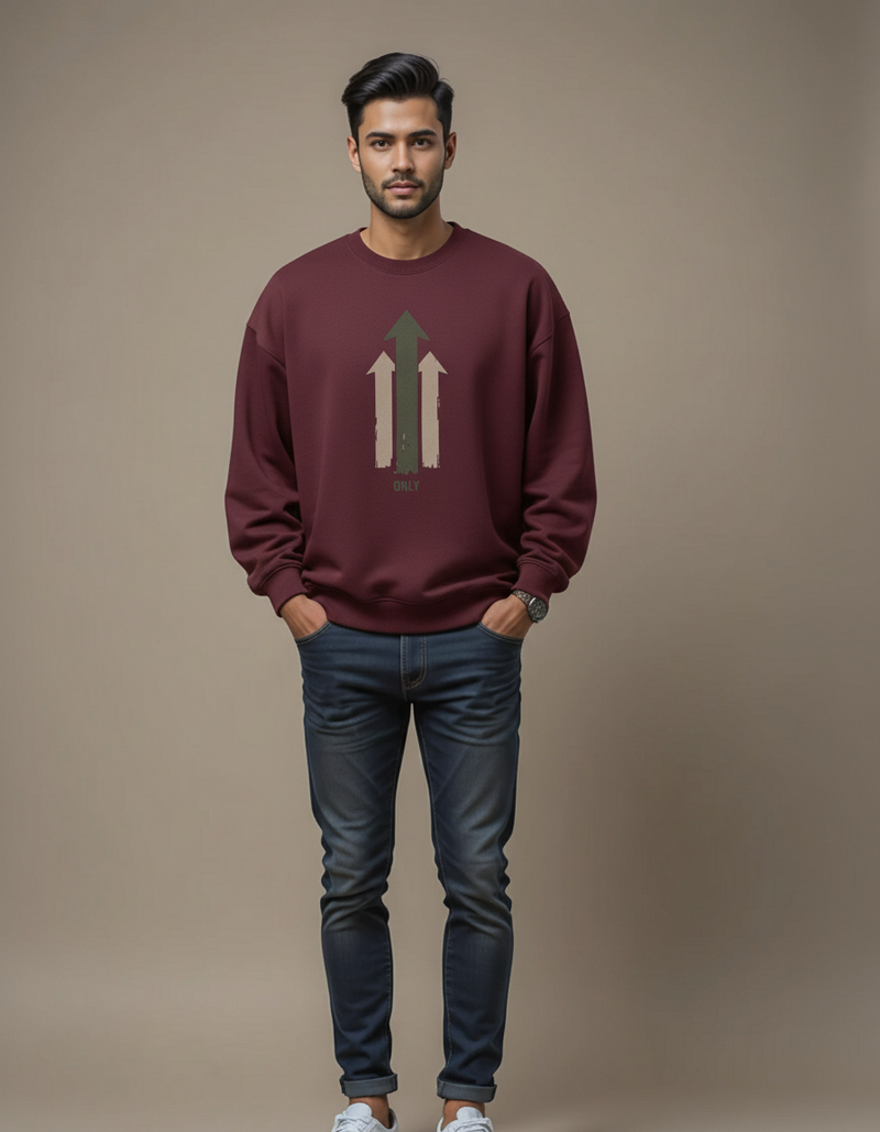 THGC Essentials – Only Up Oversized Mens Sweatshirt