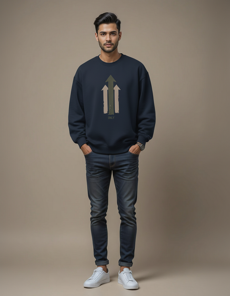 THGC Essentials – Only Up Oversized Mens Sweatshirt