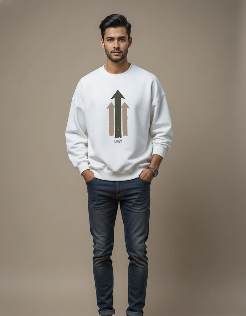 THGC Essentials – Only Up Oversized Mens Sweatshirt