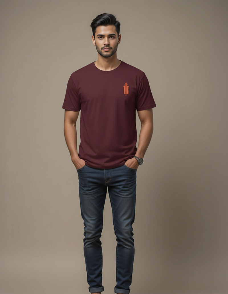 THGC Basics ONLY UP Classic Crew Neck Mens T-Shirt