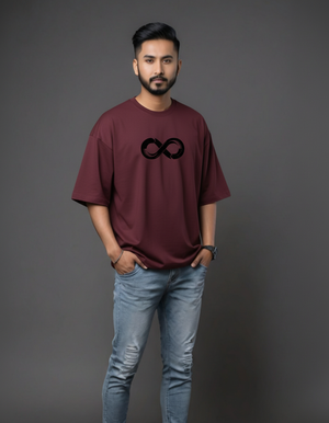 THGC Essentials Infinity Edition French Terry Oversized Mens T-Shirt
