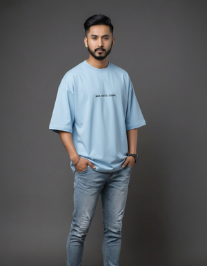 THGC Essentials “Khonshu” Light Edition Oversized French Terry Mens T-Shirt