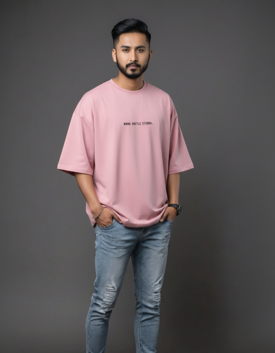 THGC Essentials “Khonshu” Light Edition Oversized French Terry Mens T-Shirt