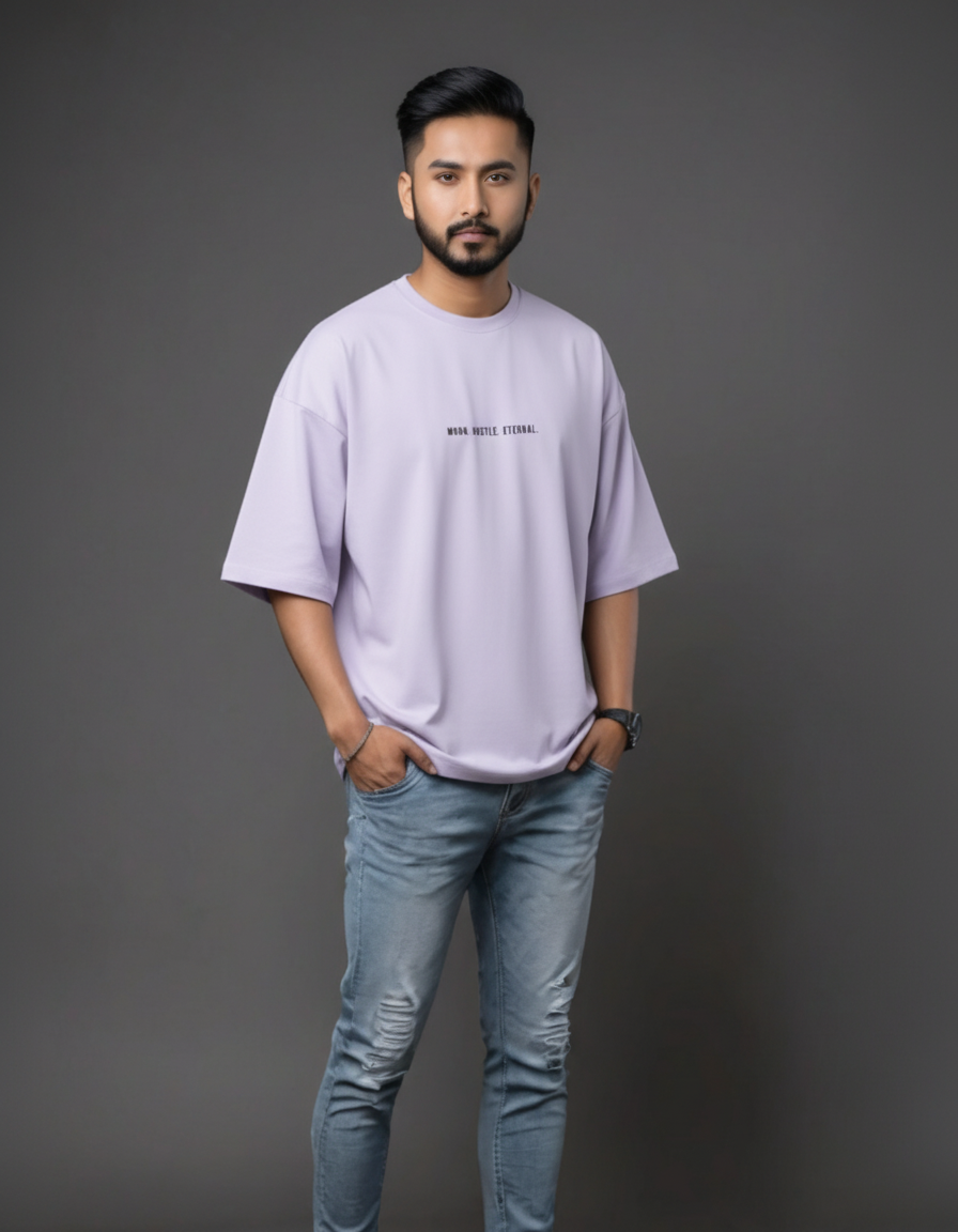 THGC Essentials “Khonshu” Light Edition Oversized French Terry Mens T-Shirt