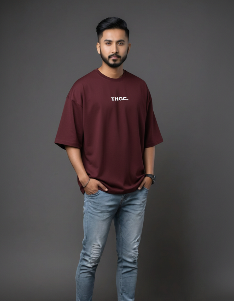 THGC Essentials Move Forward Oversized French Terry Mens T-shirt