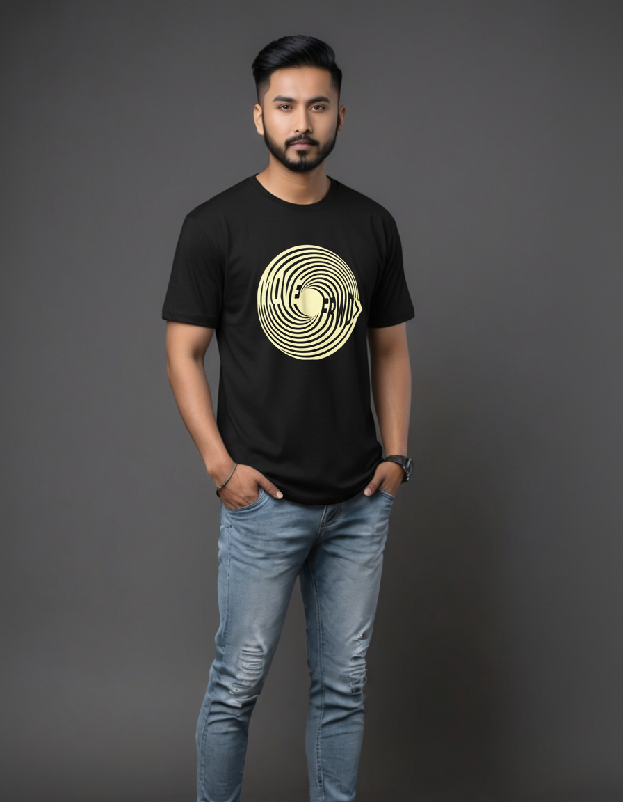 THGC Basics Move Forward Classic Crew Neck Mens Tshirt