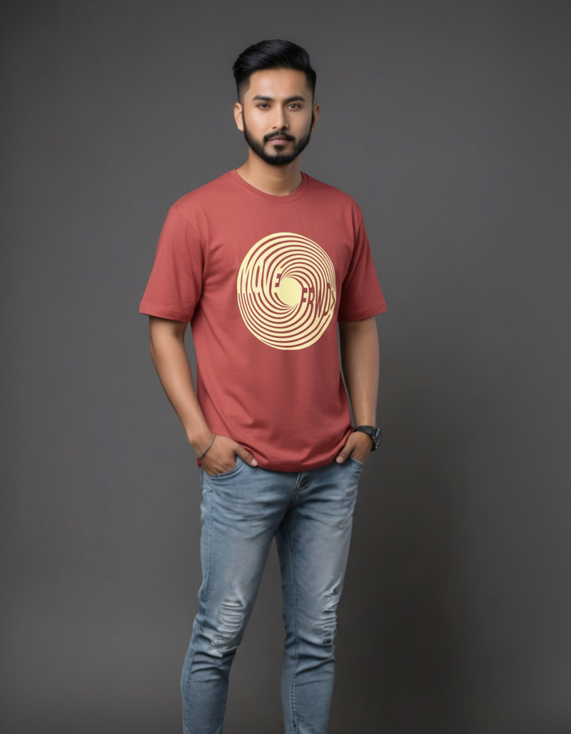 THGC Basics Move Forward Classic Crew Neck Mens Tshirt