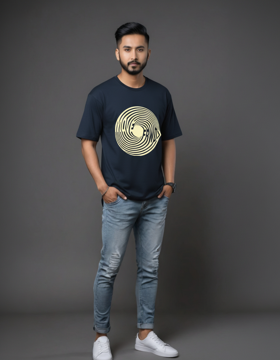 THGC Basics Move Forward Classic Crew Neck Mens Tshirt