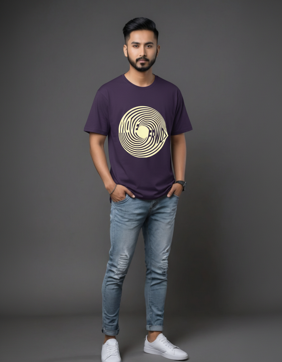 THGC Basics Move Forward Classic Crew Neck Mens Tshirt