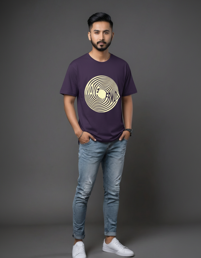 THGC Basics Move Forward Classic Crew Neck Mens Tshirt