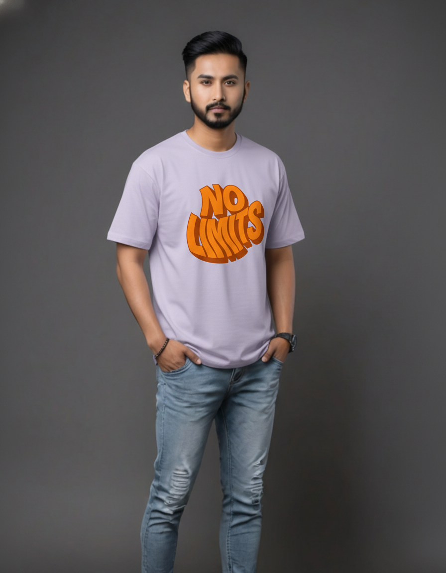 THGC Basics - No Limits Light Edition Crew Neck Mens Tshirt