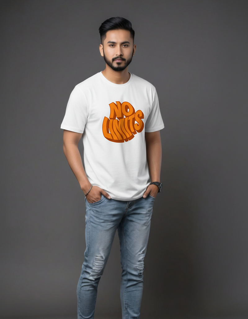 THGC Basics - No Limits Light Edition Crew Neck Mens Tshirt