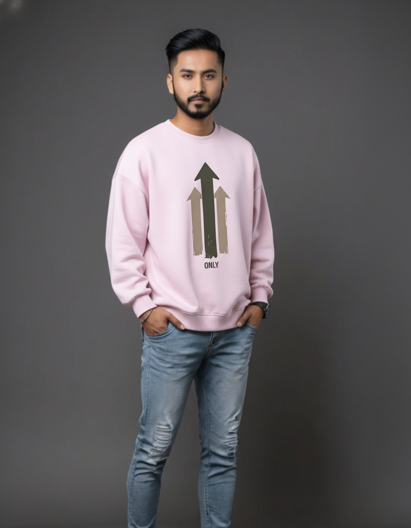 THGC Essentials – Only Up Oversized Mens Sweatshirt