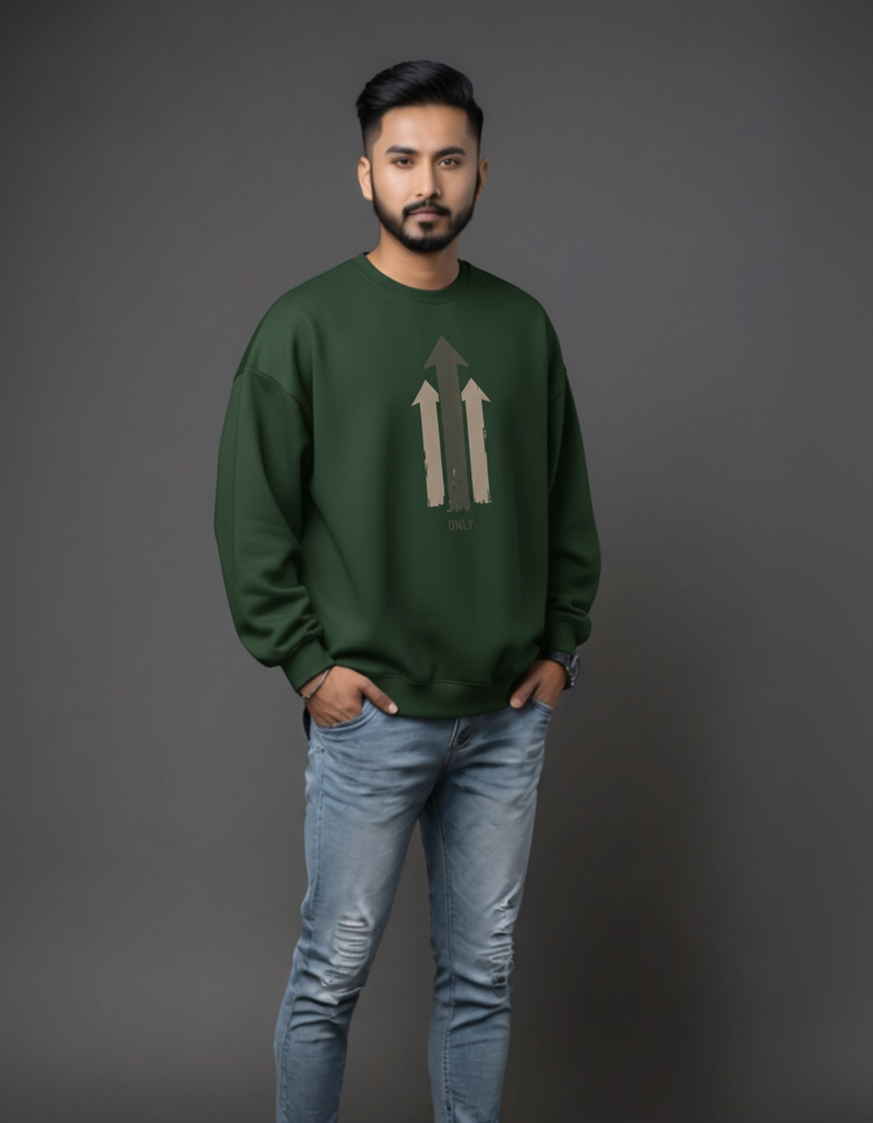 THGC Essentials – Only Up Oversized Mens Sweatshirt