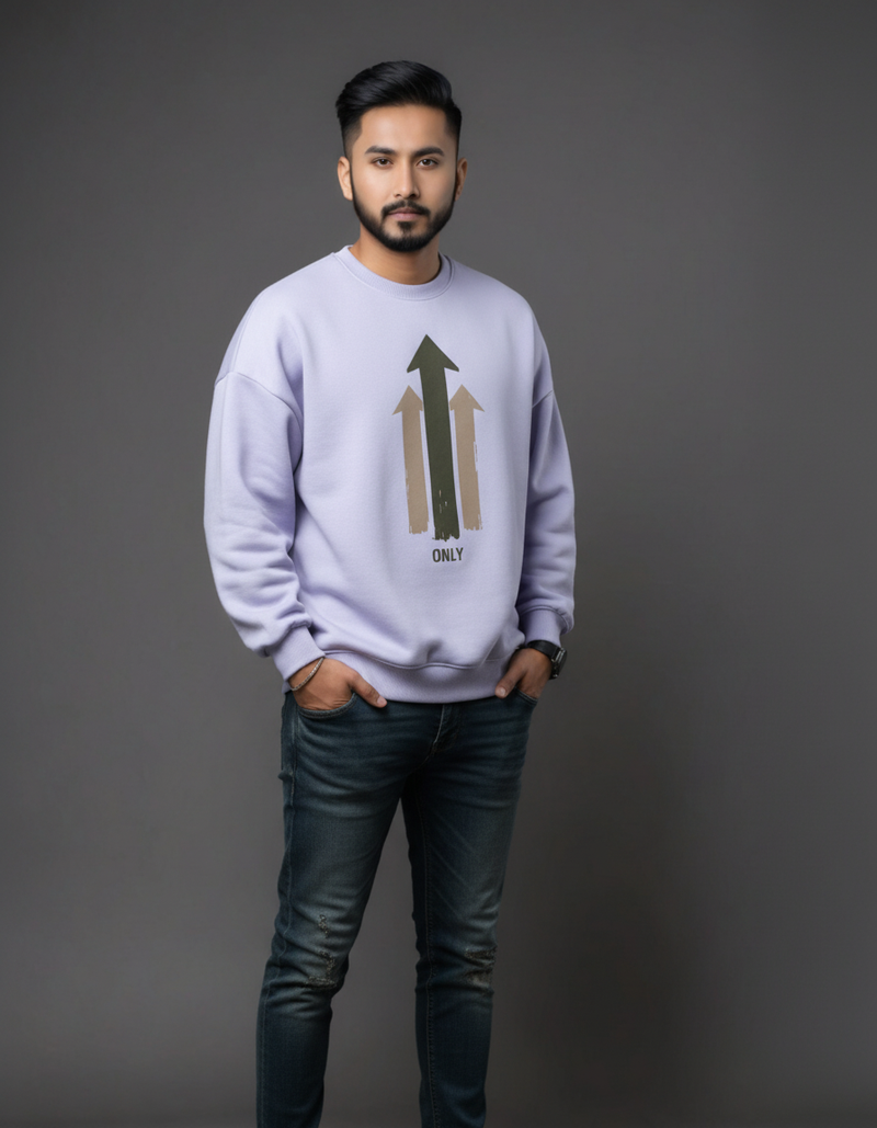 THGC Essentials – Only Up Oversized Mens Sweatshirt