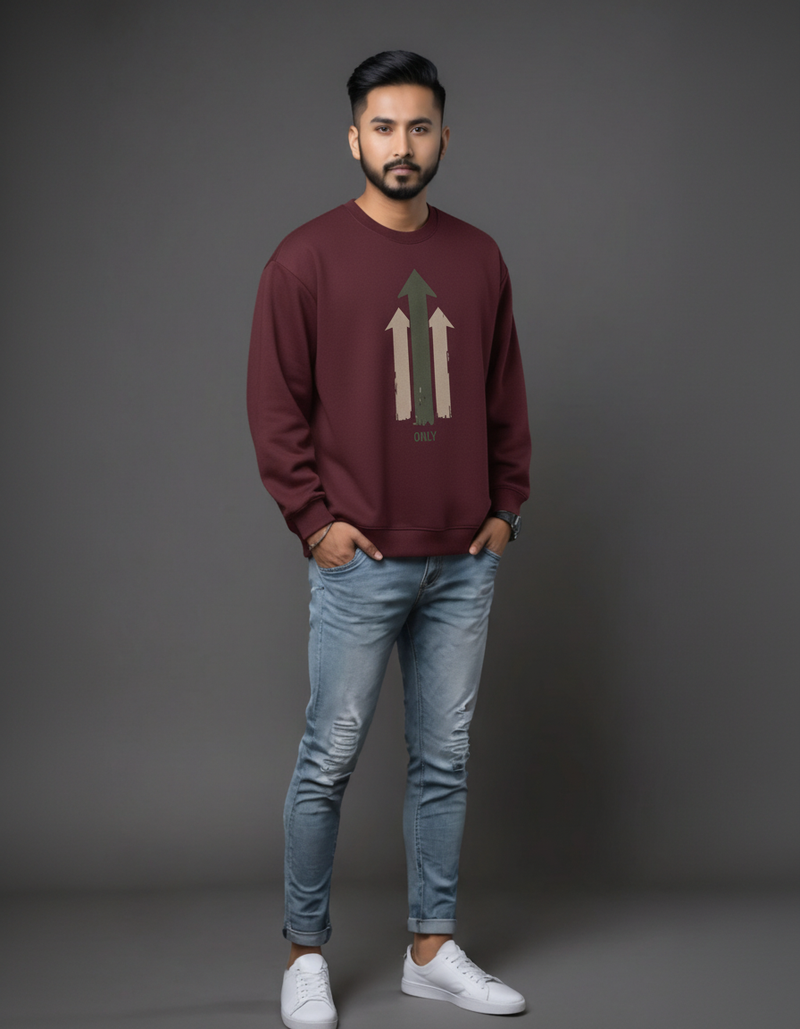 THGC Essentials – Only Up Oversized Mens Sweatshirt