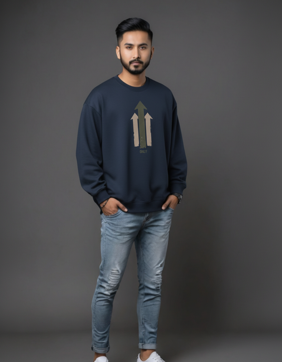 THGC Essentials – Only Up Oversized Mens Sweatshirt