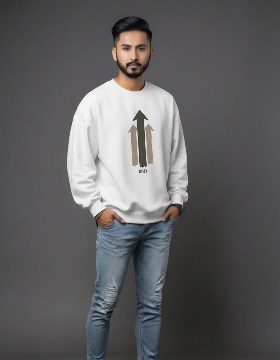 THGC Essentials – Only Up Oversized Mens Sweatshirt