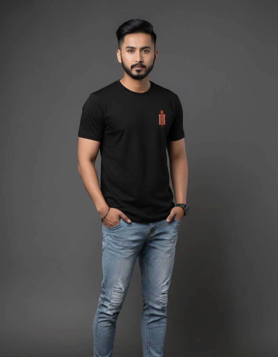 THGC Basics ONLY UP Classic Crew Neck Mens T-Shirt