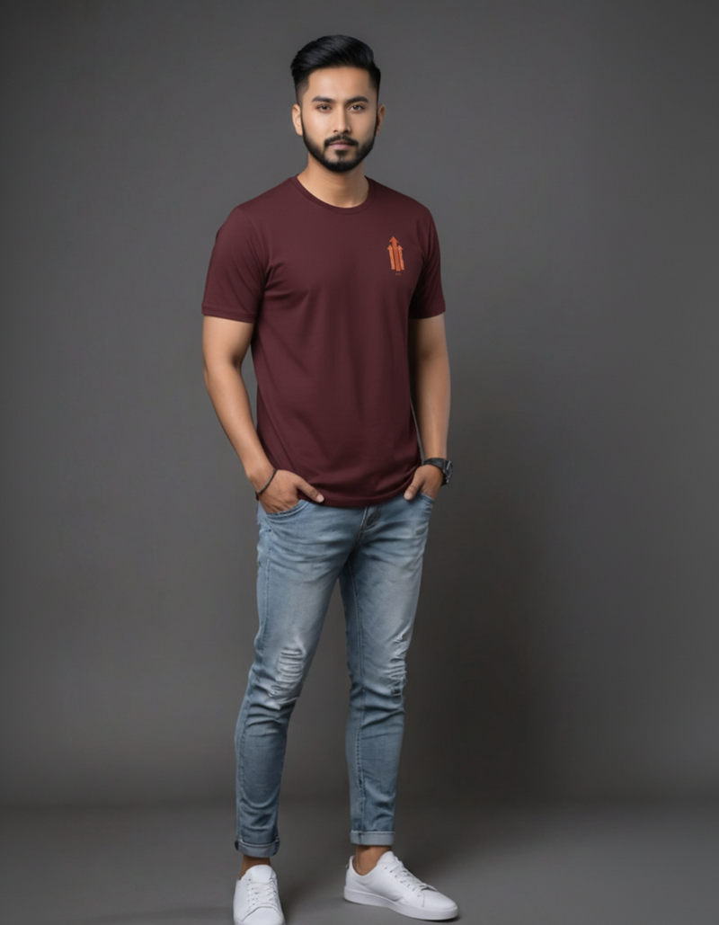 THGC Basics ONLY UP Classic Crew Neck Mens T-Shirt