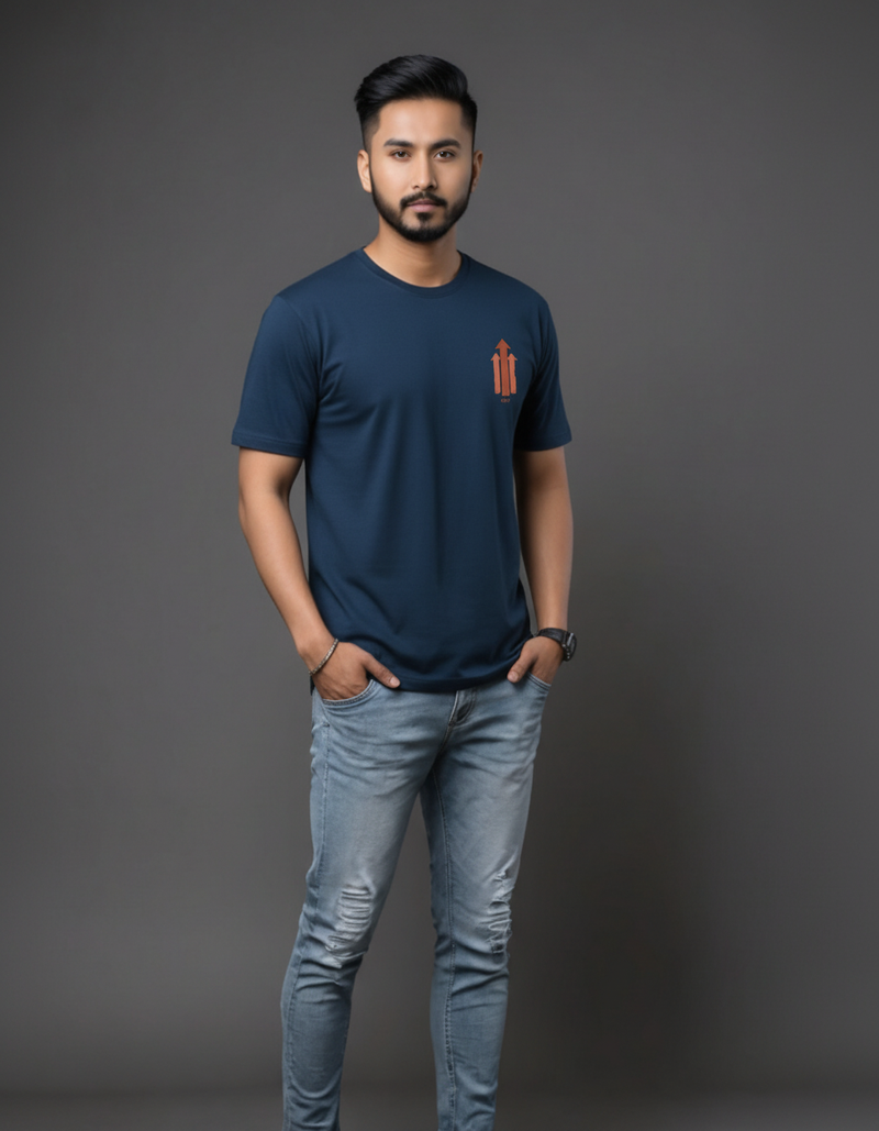 THGC Basics ONLY UP Classic Crew Neck Mens T-Shirt