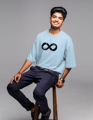 THGC Essentials Infinity Edition French Terry Oversized Mens T-Shirt