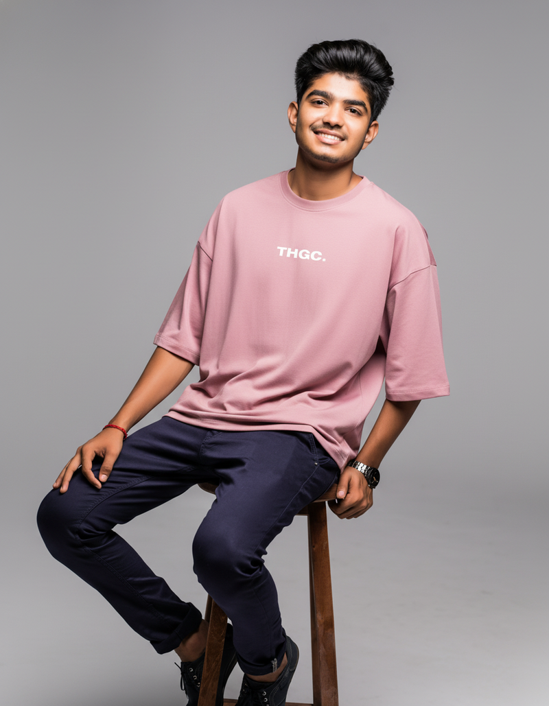 THGC Essentials Move Forward Oversized French Terry Mens T-shirt