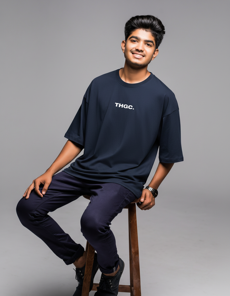 THGC Essentials Move Forward Oversized French Terry Mens T-shirt