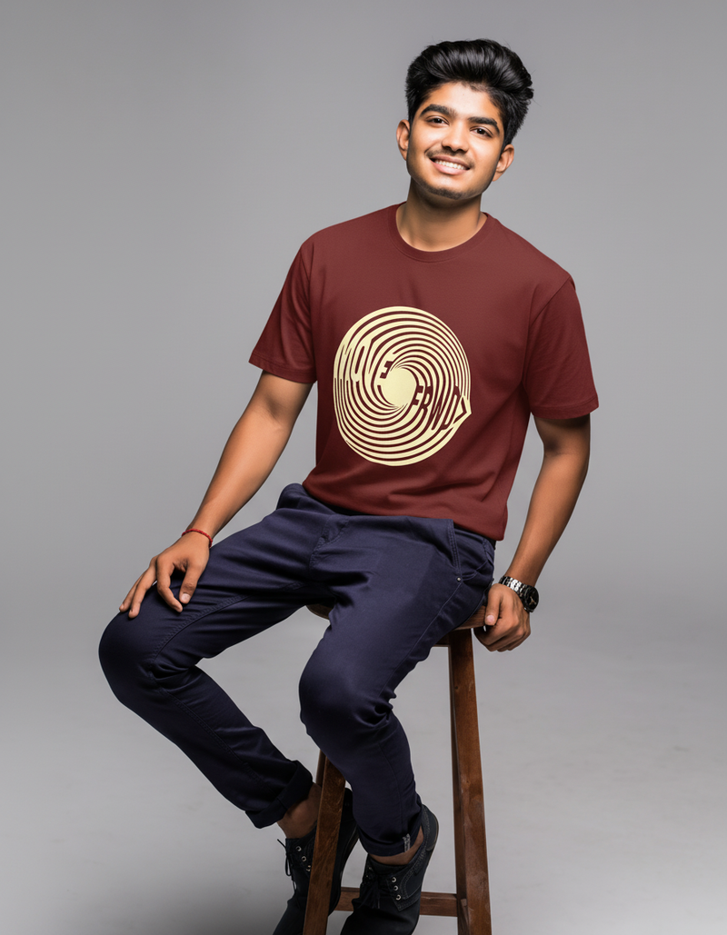 THGC Basics Move Forward Classic Crew Neck Mens Tshirt