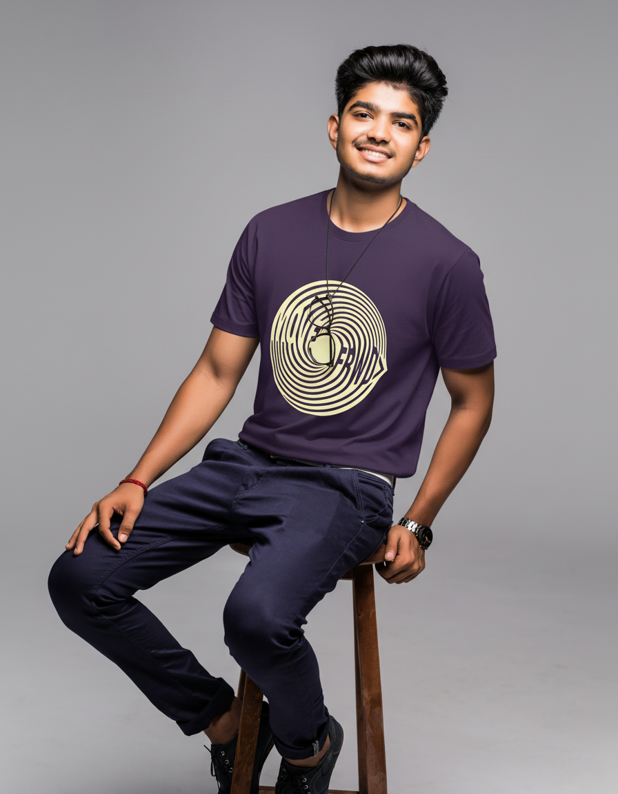 THGC Basics Move Forward Classic Crew Neck Mens Tshirt