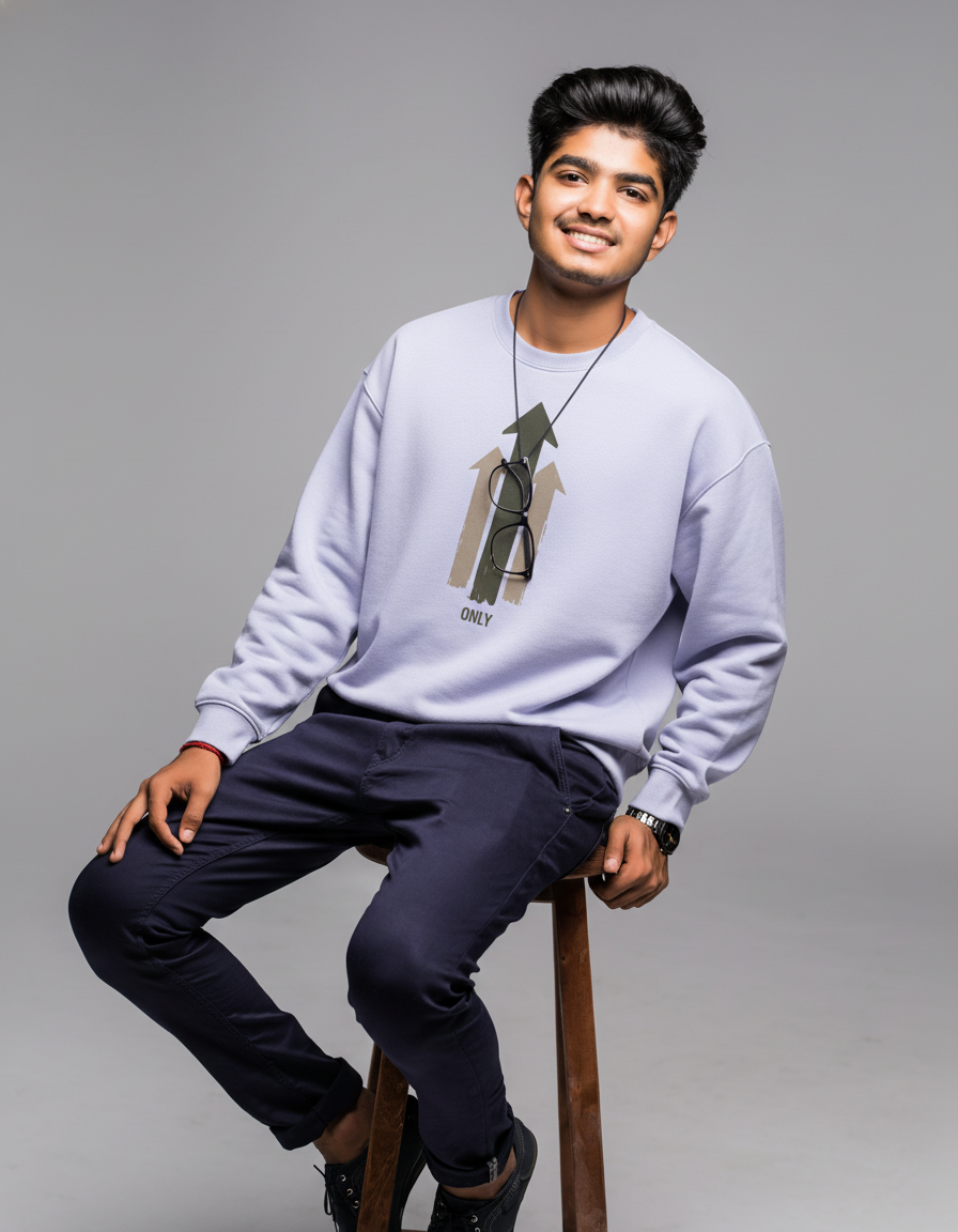 THGC Essentials – Only Up Oversized Mens Sweatshirt