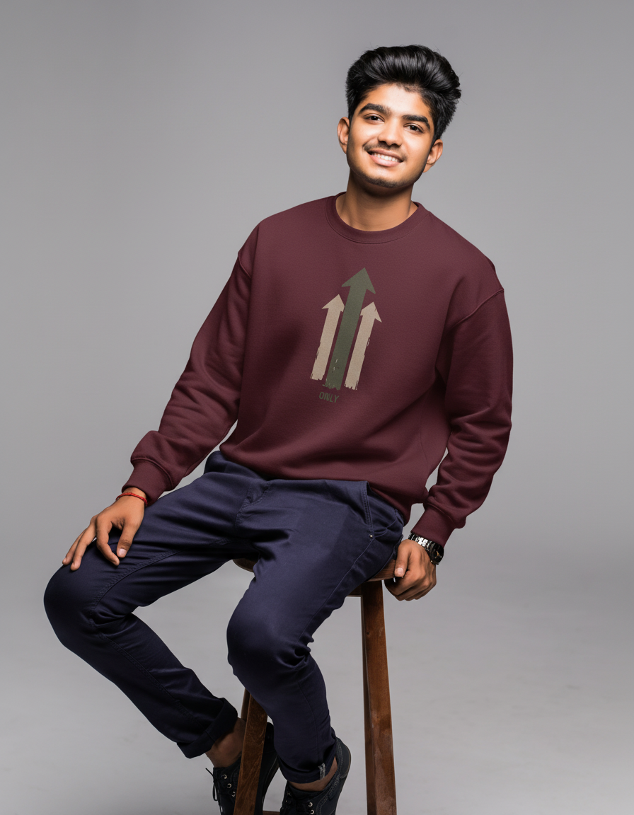 THGC Essentials – Only Up Oversized Mens Sweatshirt