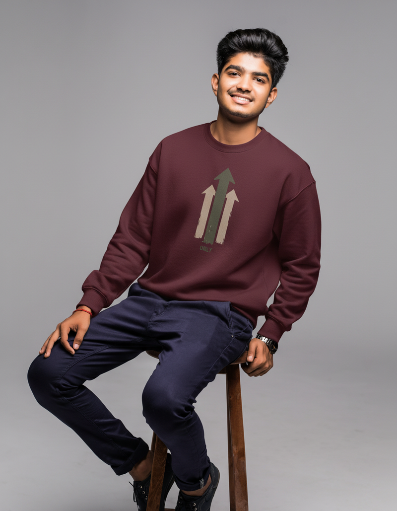 THGC Essentials – Only Up Oversized Mens Sweatshirt